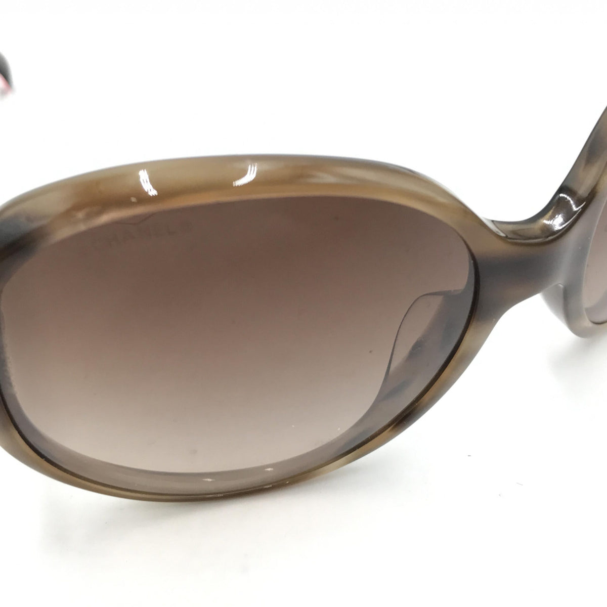 Chanel Oversized Gradient Brown Sunglasses