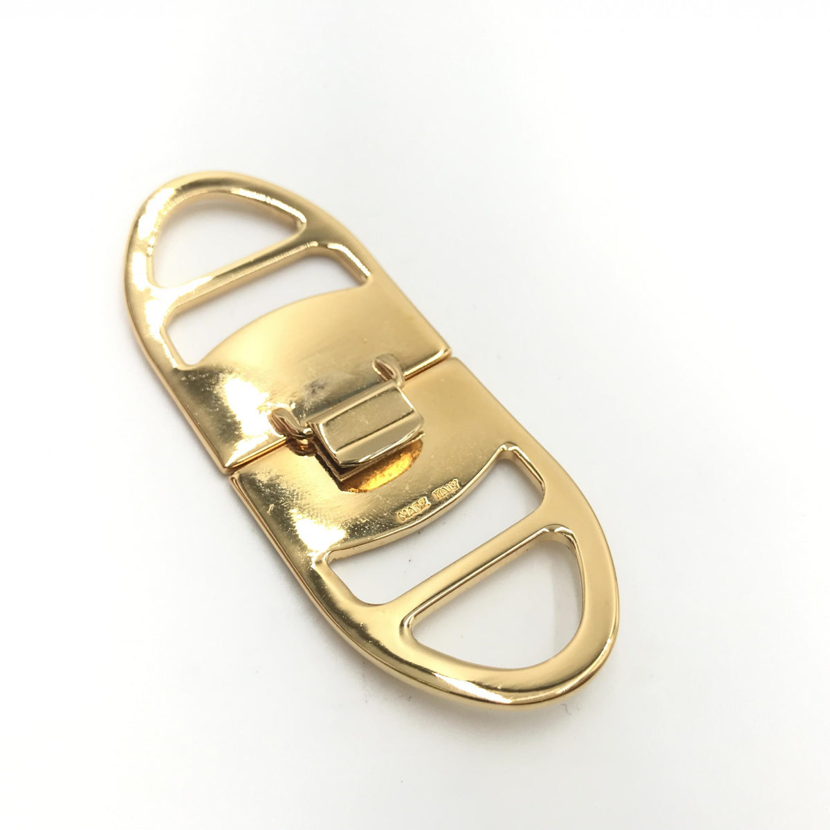 Salvatore Ferragamo Vara Metal Scarf Ring