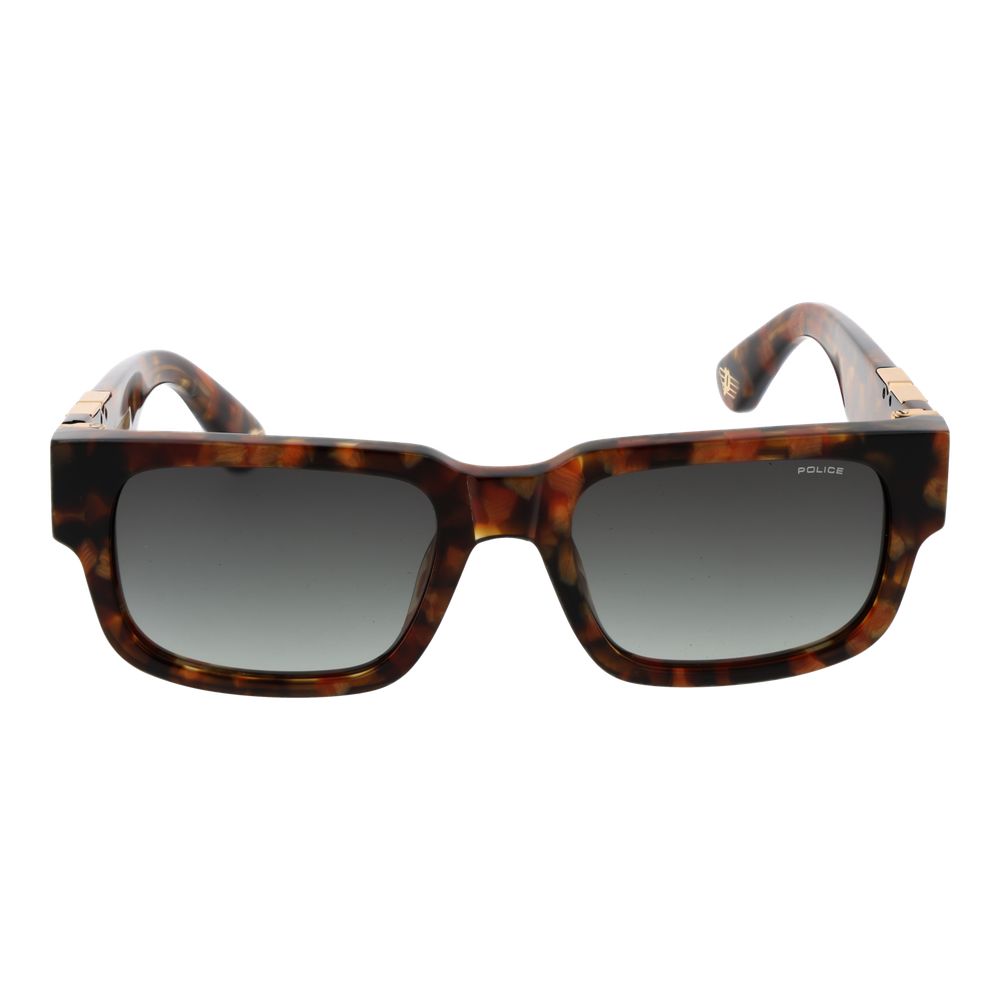 Police Brown Cellulose Acetate Sunglasses