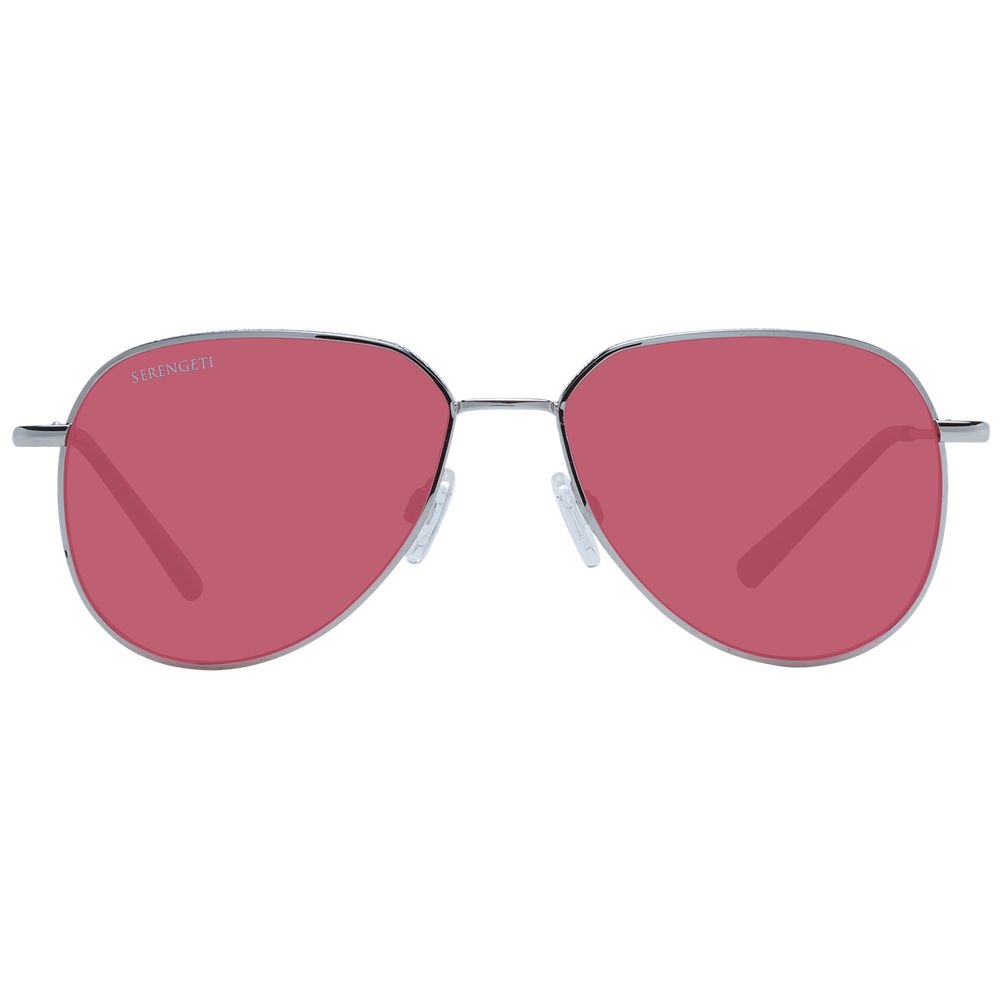 Serengeti Silver Metal Sunglasses