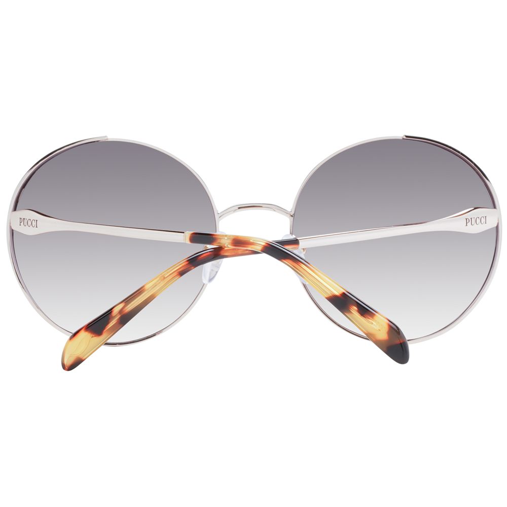 Emilio Pucci Rose Gold Metal Sunglasses