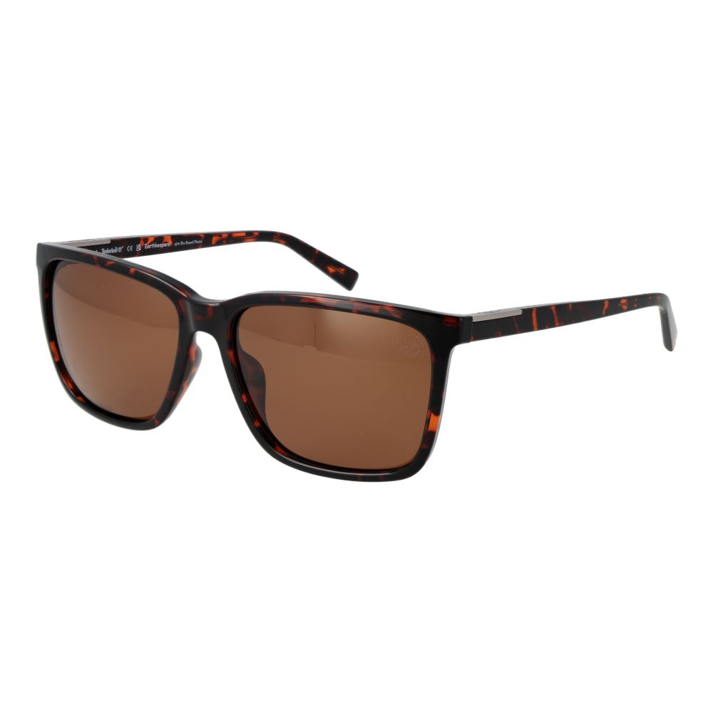 Timberland Brown Plastic Sunglasses