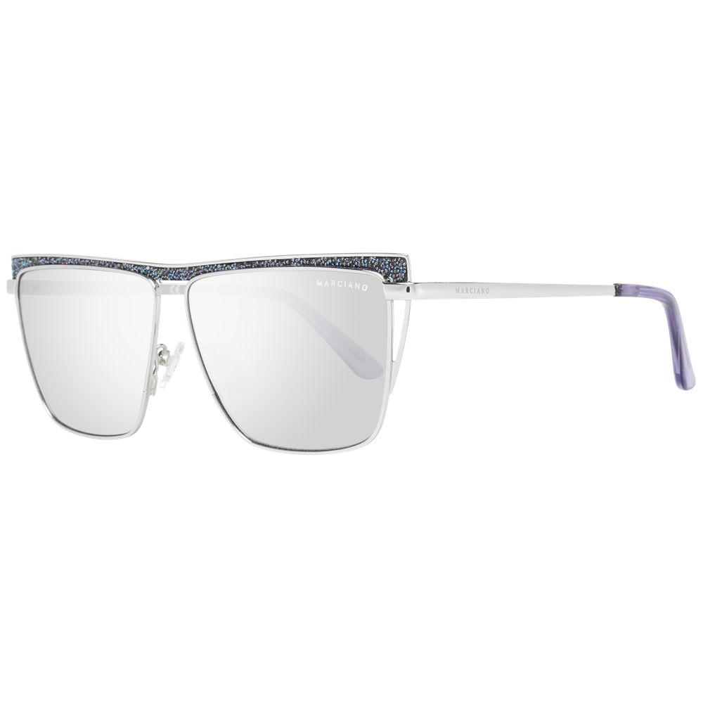 Marciano by Guess Silver Metal Sunglasses
