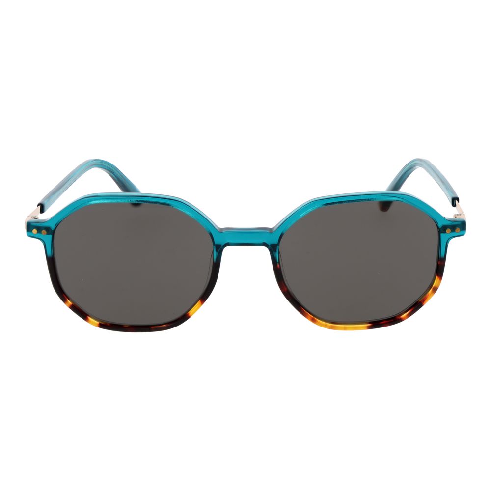 Replay Turquoise Plastic Sunglasses
