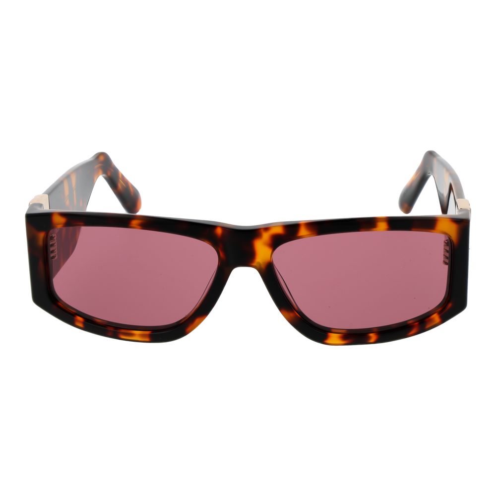GCDS Brown Acetate Sunglasses