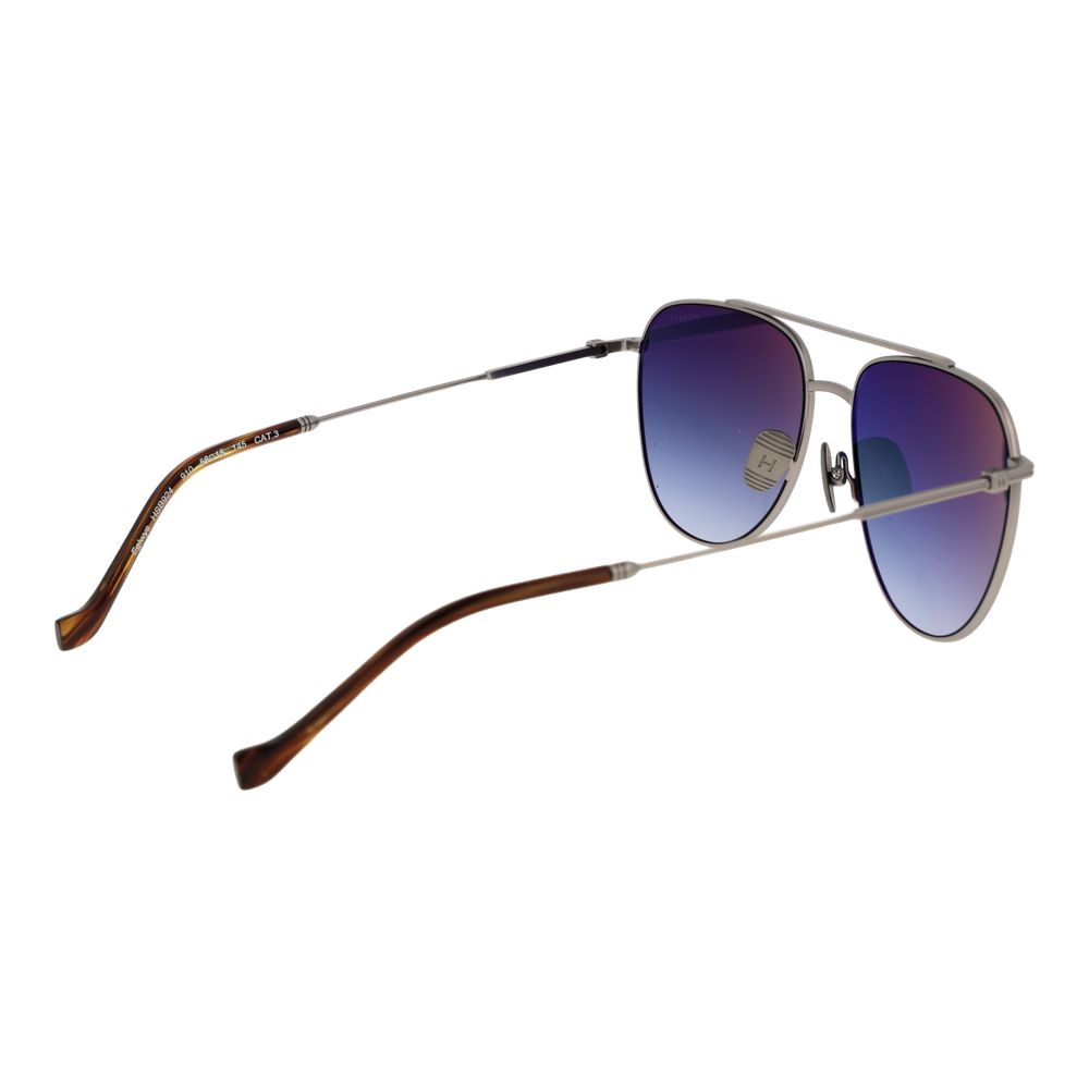 Hackett Silver Metal Sunglasses