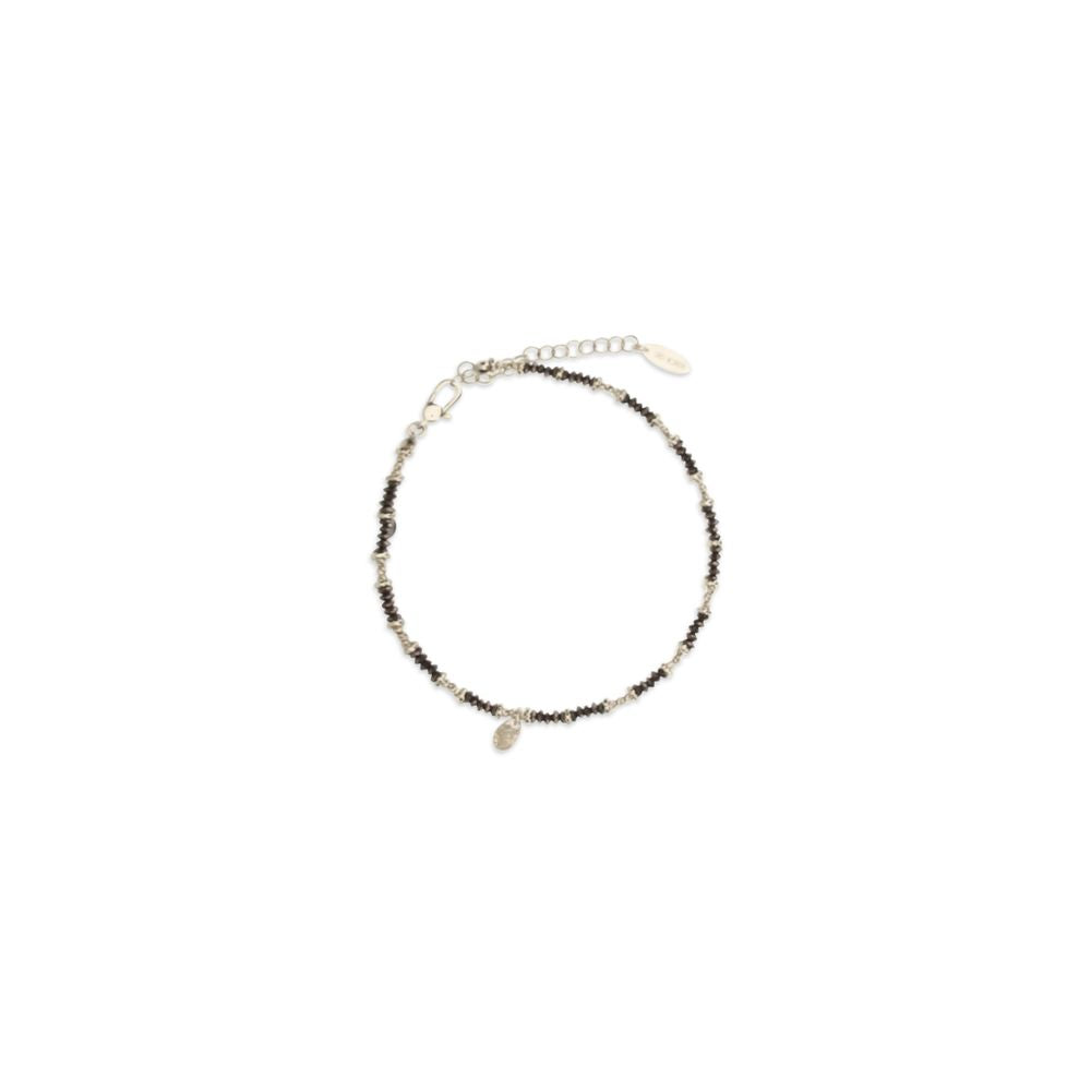 Brunello Cucinelli Brown Silver Bracelet