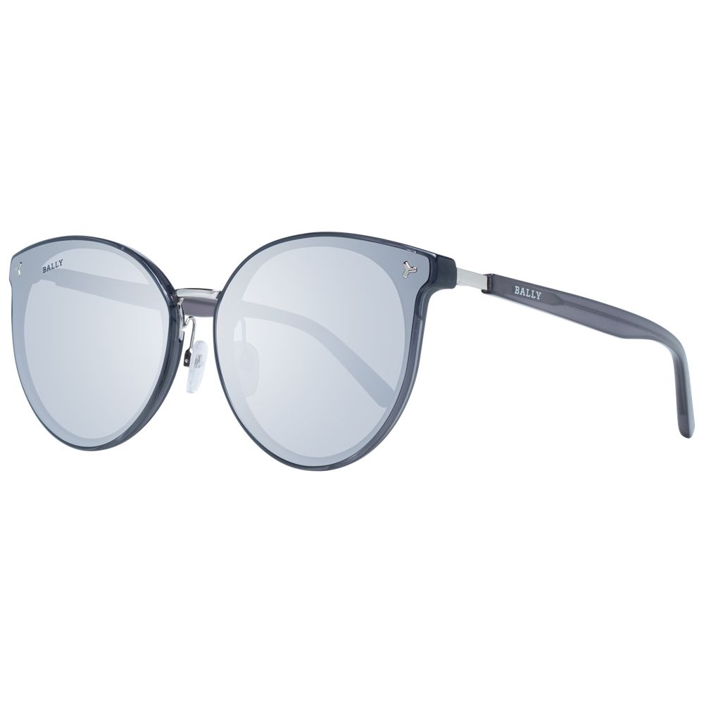 Bally Gray Metal & Plastic Sunglasses