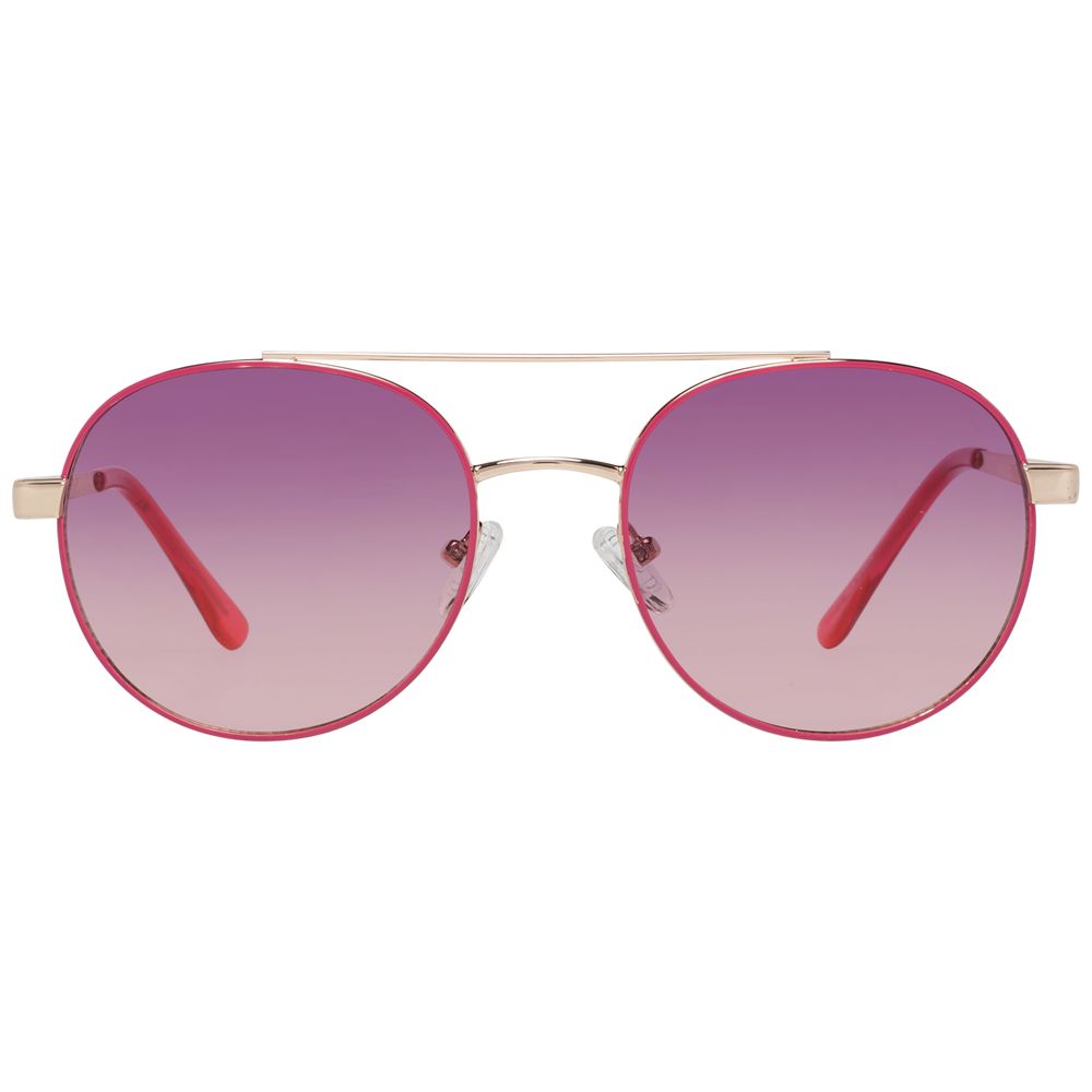 Guess Rose Gold Metal Sunglasses