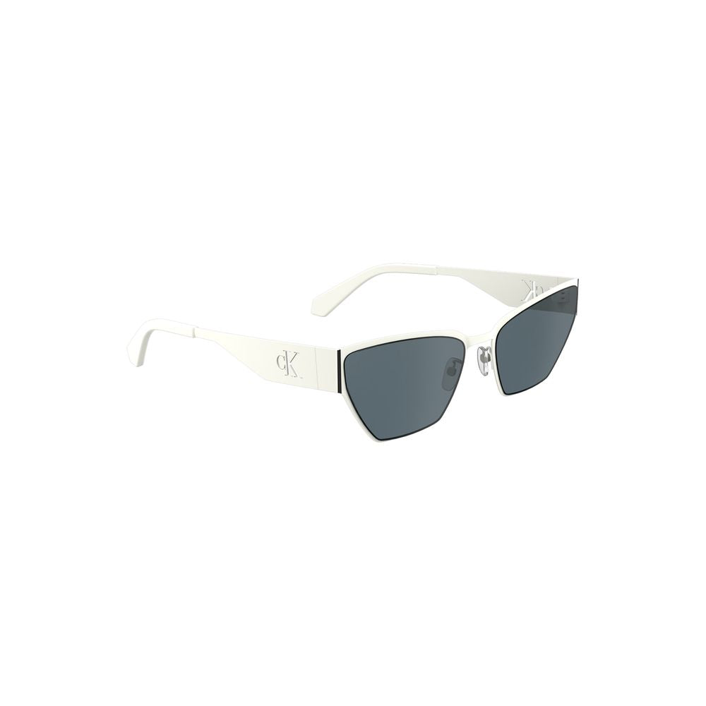 Calvin Klein White Metal Women Sunglasses