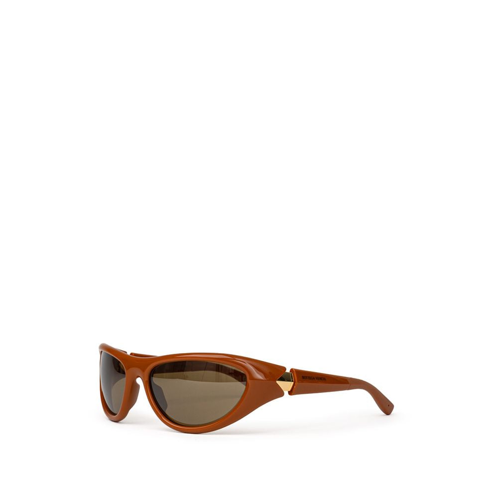Bottega Veneta Brown Acetate Sunglasses