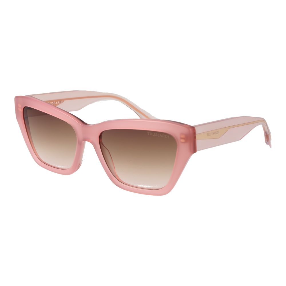 Trussardi Pink Acetate Sunglasses